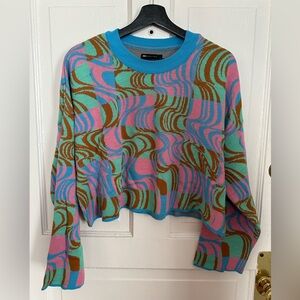 Swirly sweater